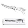 Seiko Stainless Steel Multifunctional Kitchen Scissors: Chicken Bone Shears, Fish Scale Scraper
