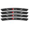 4pcs Aluminum Car Styling Wheel Rim Sticker SLINE Emblem Accessories For  Audi A1 A3 8P A4 B5 B6 B8 A5 A6 C5 C6 A7 A8 Q3 Q5 Q7 TT