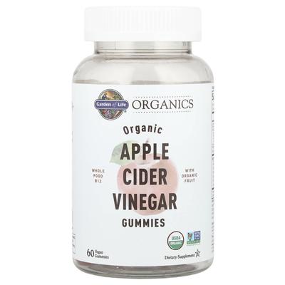 My Kind Organics, Organic Apple Cider Vinegar Gummies, 60 Vegan Gummies