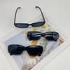 9pcs Black Small Frame Fashion Glasses High-end Style for Wedding Birthday Party Photo Props