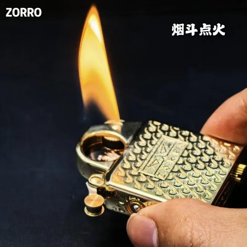 ZORRO Second Generation Upgraded Internal Insert, Sealed and Oil-proof Movement, Can Be Used for Standard Lighter Accessories