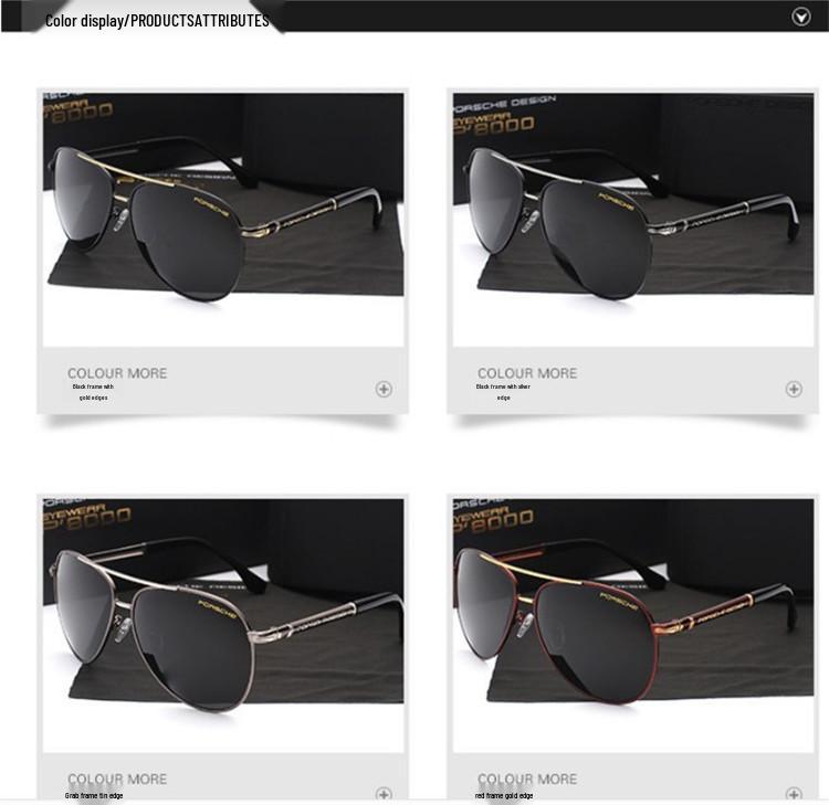 Polarized Aviator Sunglasses for Men and Women - Large Frame Sports and Driving Glasses.