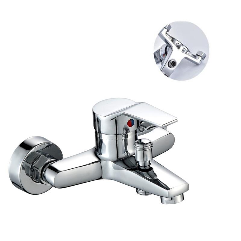 Modern Bath Mixing Valves Accuracy Temperature Control Complete with Mounting Hardware Set for Modern Bathrooms