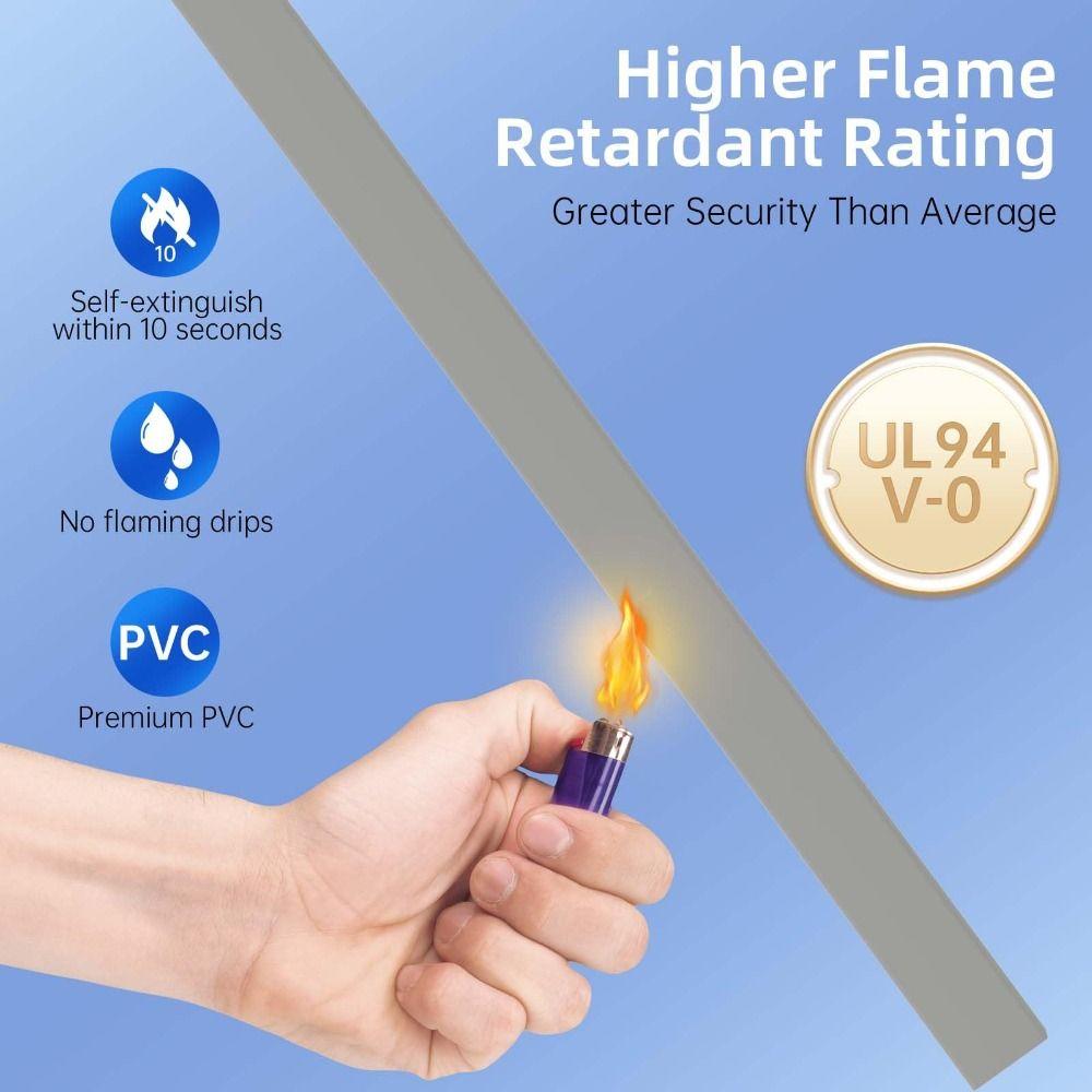 High Quality 1m Cord Hider Self-Adhesive Paintable Cable Hider Durable Anti-extrusion Cable Concealer Floor