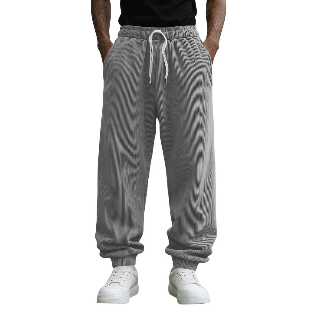 Men's Color Loose Sweatpants Men's Casual Fashion Sweatpants