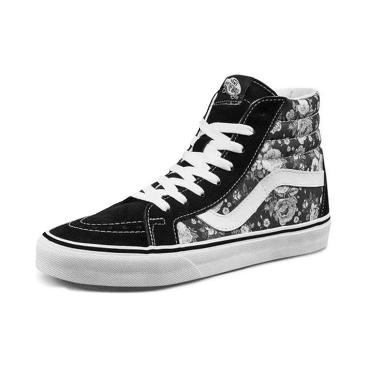 Vans Sk8 Reissue High Top Skate Shoes Unisex Sneakers Black White VN0A4BV8TY9