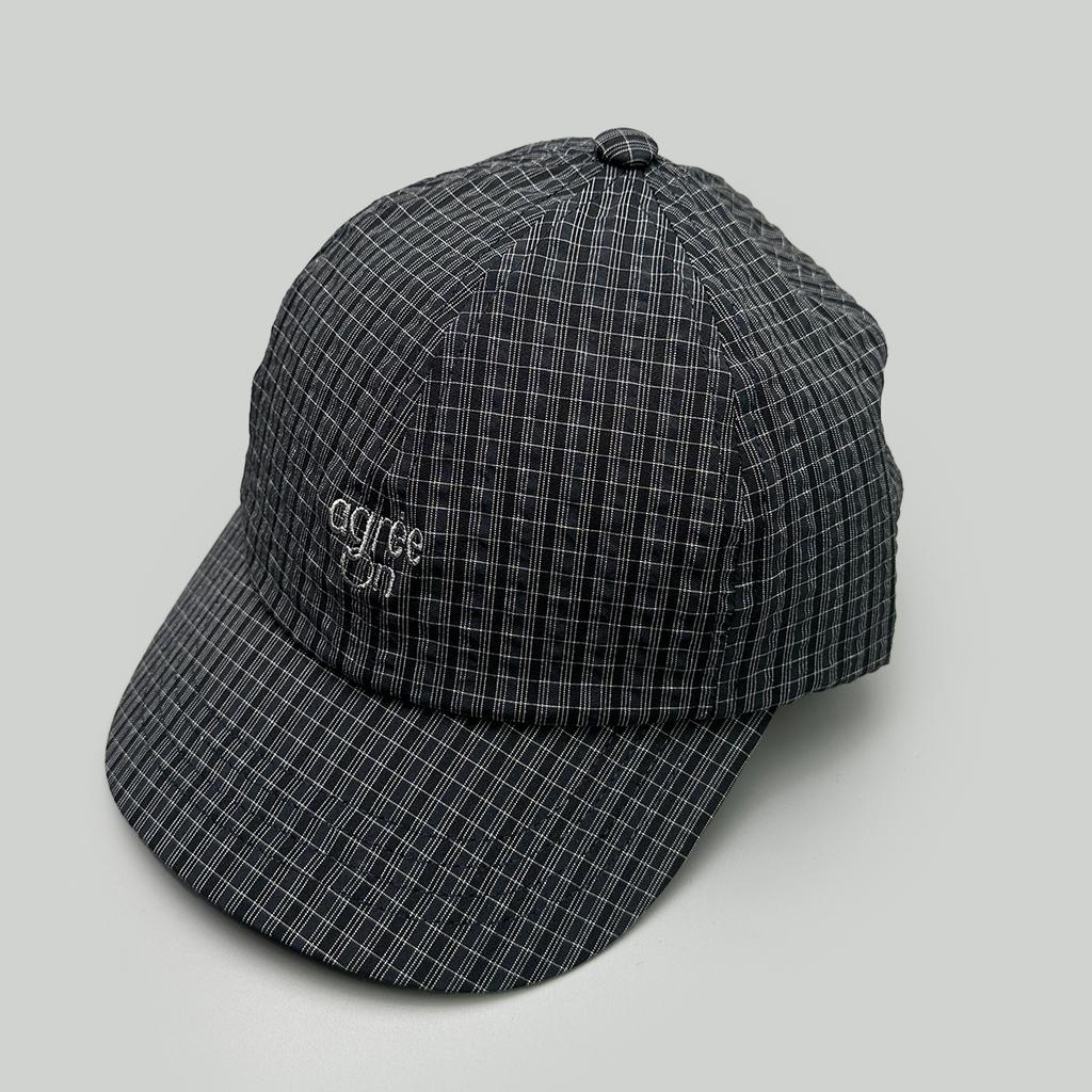 Plaid Quick-Dry Embroidered Letters Baseball Hats New Men Women Sunshade Korean Versatile Niche Fashion Casual Ins Peaked Caps