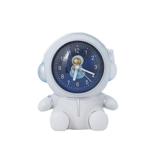 

Astronaut Alarm Clock Large Capacity Saving Pot Lovely Cartoon Spaceman Dual Use Save Money Desktop Astronaut Saving Pot Home Decoration S белый