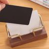 Card Storage Wooden Card Holder Tabletop Shelf Card Organizer Simple Cards Display Stand  High-End