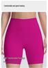 European Asian High Waist Yoga Capri: Hip-Lifting, Tight-Fit Running Sports Shorts
