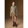 ELLE KIDS Girls' Cable Knit Turtleneck Sweater
