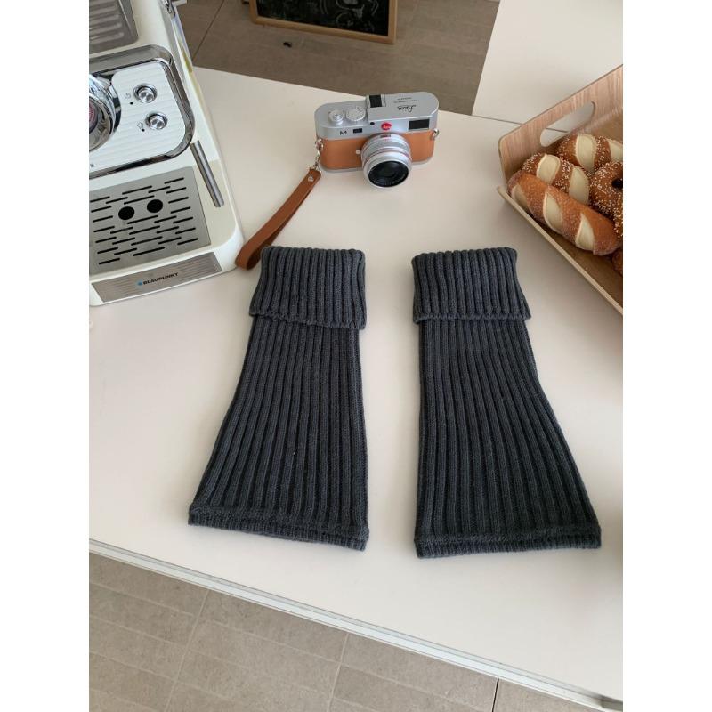 Autumn and Winter Coarse-knit Wool Sock, Solid Color, Versatile, Sweet and Girlish Socks, Pure Cotton School Style, Individual and Trendy Pile Socks