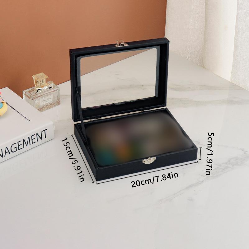 

Витрина для значков, Витрина для пинов, Прозрачная пыленепроницаемая теневая коробка для пинов для военной медали, ювелирных пинов, коллекции значков, Черная чёрный