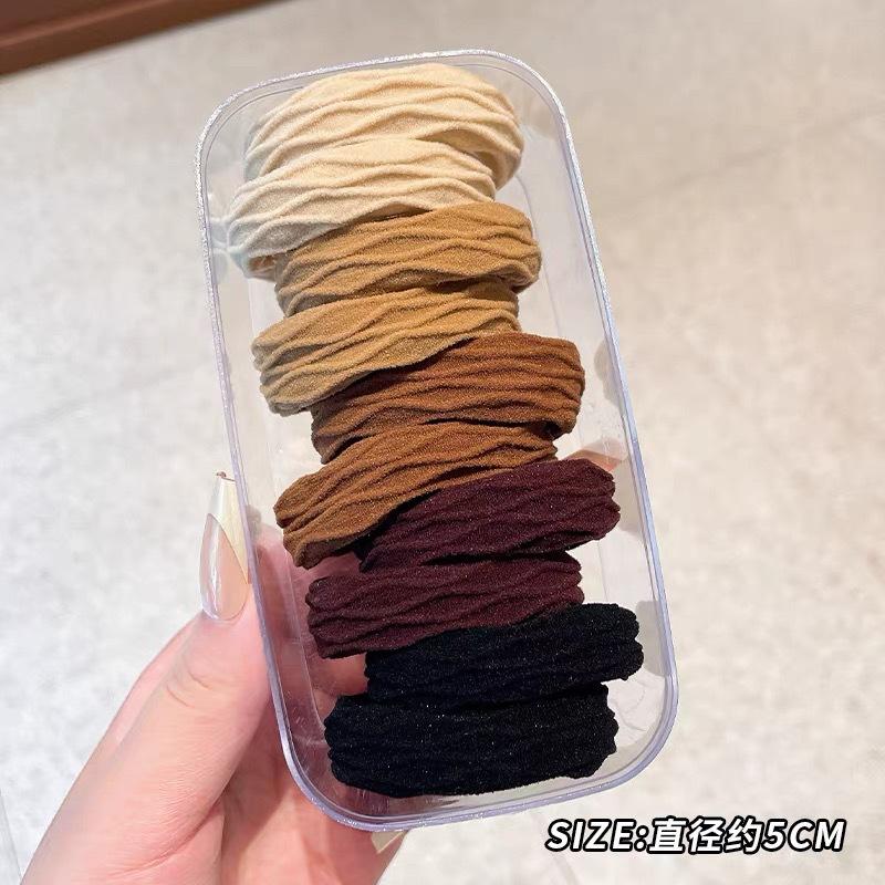 High Ponytail Hair Ties For Women, Premium High Elastic Durable Hair Ropes Fashion Daily Hair Accessories