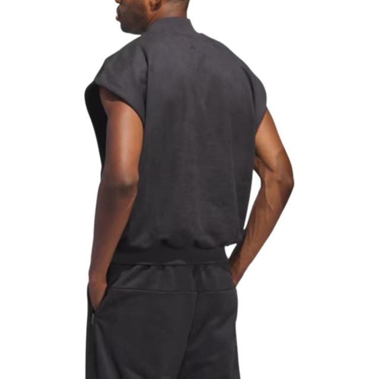 Adidas THE 2024 COLLECTION Sweatshirts Unisex Charcoal Black Half Turtleneck Moderate Other IN7702
