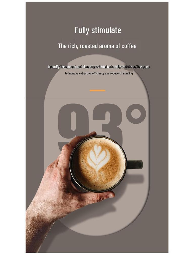 Touch Screen Automatic Milk Frother & Coffee Machine for Home or Office