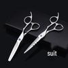 Professional 6" Hairdressing Scissors Set - Straight, Serrated, Thinning - Stainless Steel