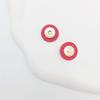 New DIY Hand-Sewn Leather Bag with Magnetic Snap Closure - Small Round Handbag Accessory