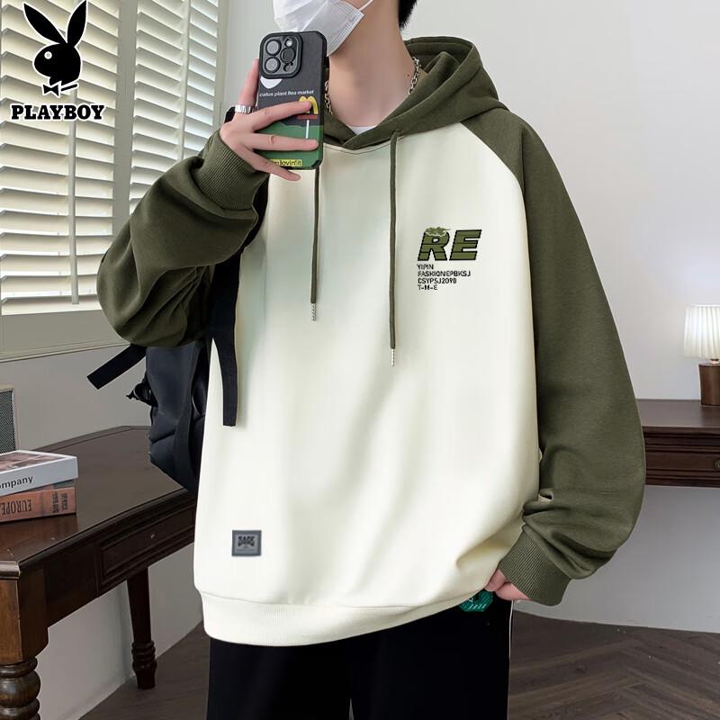 PLAYBOY Men s Hooded Sweatshirt XL