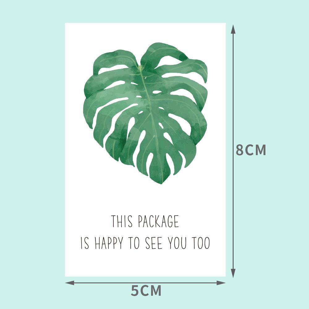 10-50Pcs/Pack This Package Is Happy To See You Too Stickers Seal Labels For Small Business Package Decor Thank You Stickers