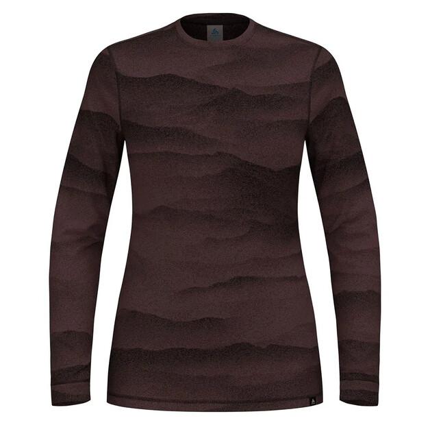 

Odlo Базовый слой с длинным рукавом Merino Ridgelines M