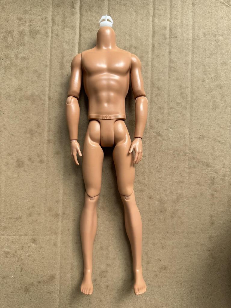 Original Ken Male Doll Yoga Body Replacement Body For BB 1/6 Male Heads