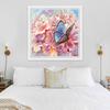 Diy 5D Diamond Painting Butterfly Flower Diamond Embroidery Cross Stitch Kit Mosaic Picture Home Decoration New Year Gift