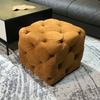 Nordic Stool Living Room Sofa Side Footrest Modern Bedroom Dressing Table Stool Hall Entrance Footrest Home Decoration Furniture