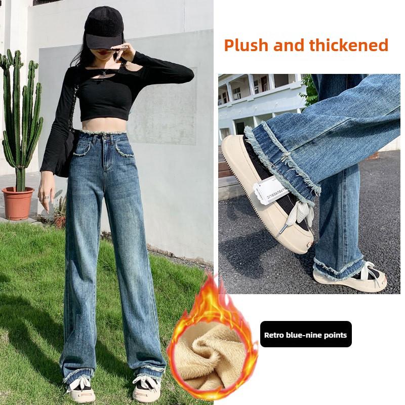 GMXIA Modne damskie spodnie i spodnie capri z wysokim stanem, na co dzień w jednolitym kolorze