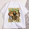Pussy Hunter Funny Meme Cat Meme 100cotton Women Shirt Oneck Short Sleeve Harajuku Womens Summer Fashion Oversized Tshirt