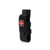 EDC Tactical First Aid Bag: Portable Tourniquet, Scissors & Flashlight Storage with Hanging Feature.