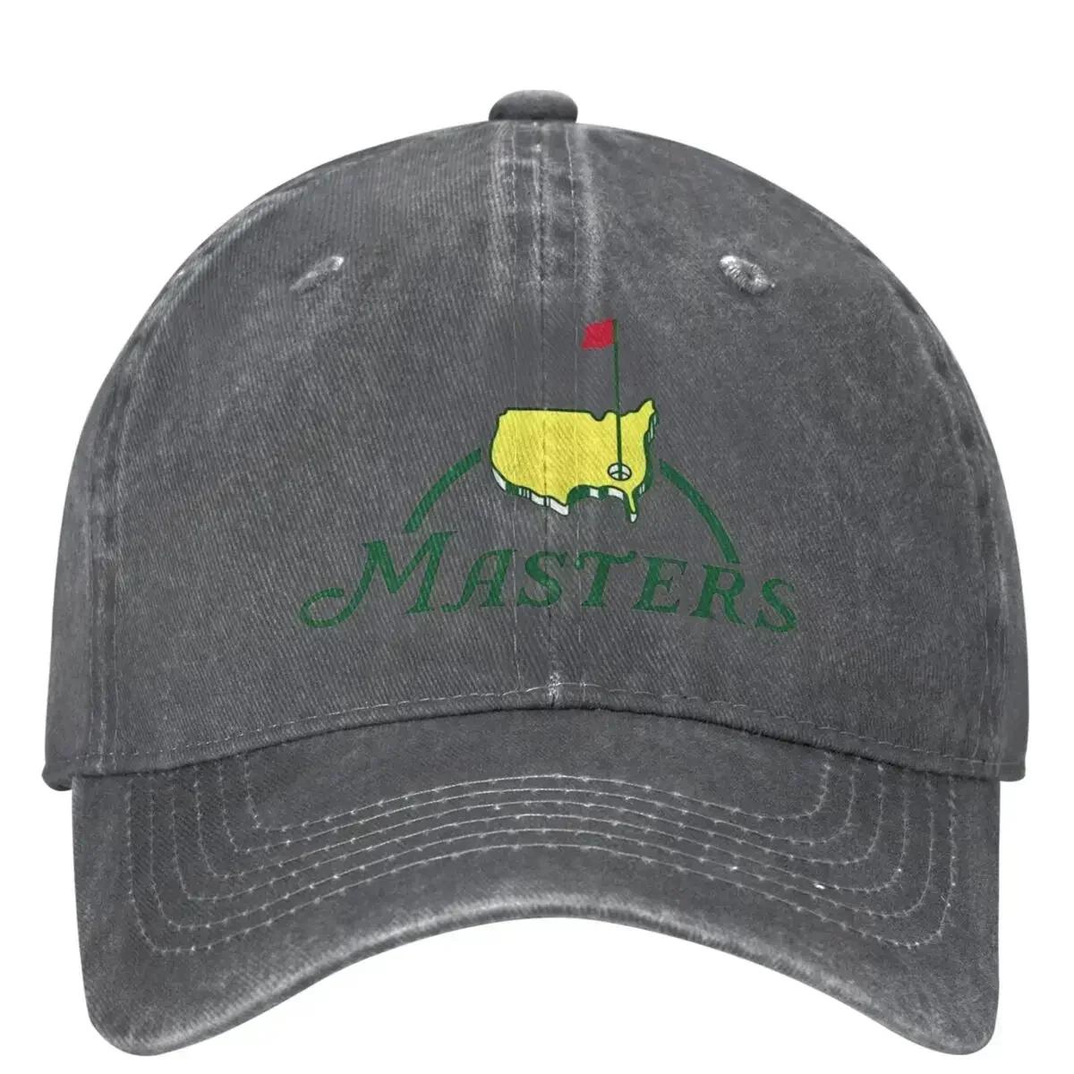 

Masters Tournament Baseball Cap Outfits Vintage Distressed Cotton Dad Hat Unisex Style All Seasons Travel Caps One Size
