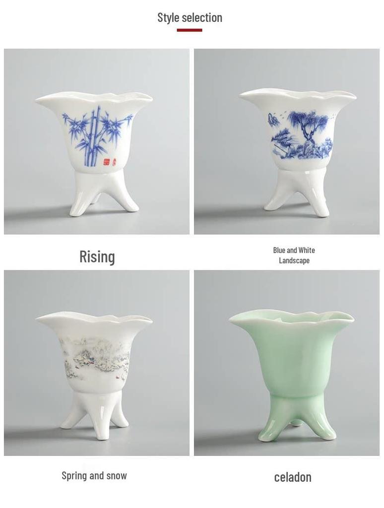 Emperor Celadon Ceramic Wine Set: Choose One or Two Retro Chinese Baijiu Cups