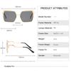 Oversized Square Sun Glasses Ladies New Luxury Pearl Sunglasses Women Brand Designer Fashion Shades Big Frame Eyewear