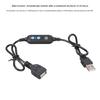 Energy Saving USB Timer Cord Compactly 60cm USB Timer Switching Cord For LED Aquarium Lighting And Office Appliances