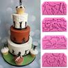 Sport Baseball Golf Soccer Rugby Football Fondant Cake Molds Chocolate Mould for The Kitchen