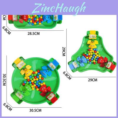 Frog Eating Beans Family Interactive Desk Game With Plastic Material For Kids And Teens