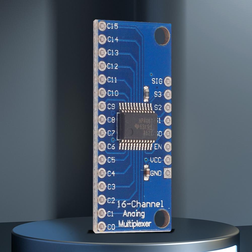 CD74HC4067 Analog-Digital-Multiplexer Gegenseitige Konvertierung Analog-Digital-MUX Breakout-Board CMOS 16-Kanal für elektronische Komponenten