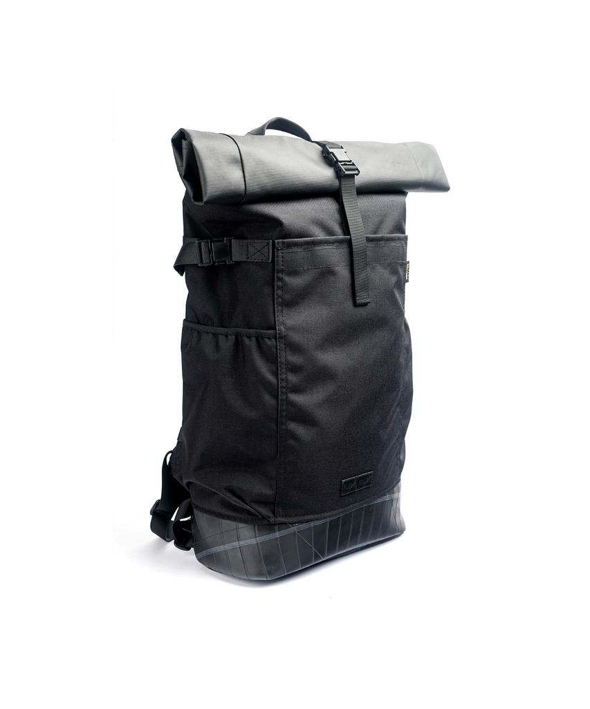 Rubberkiller Rob Roll-Top Backpack [Black]