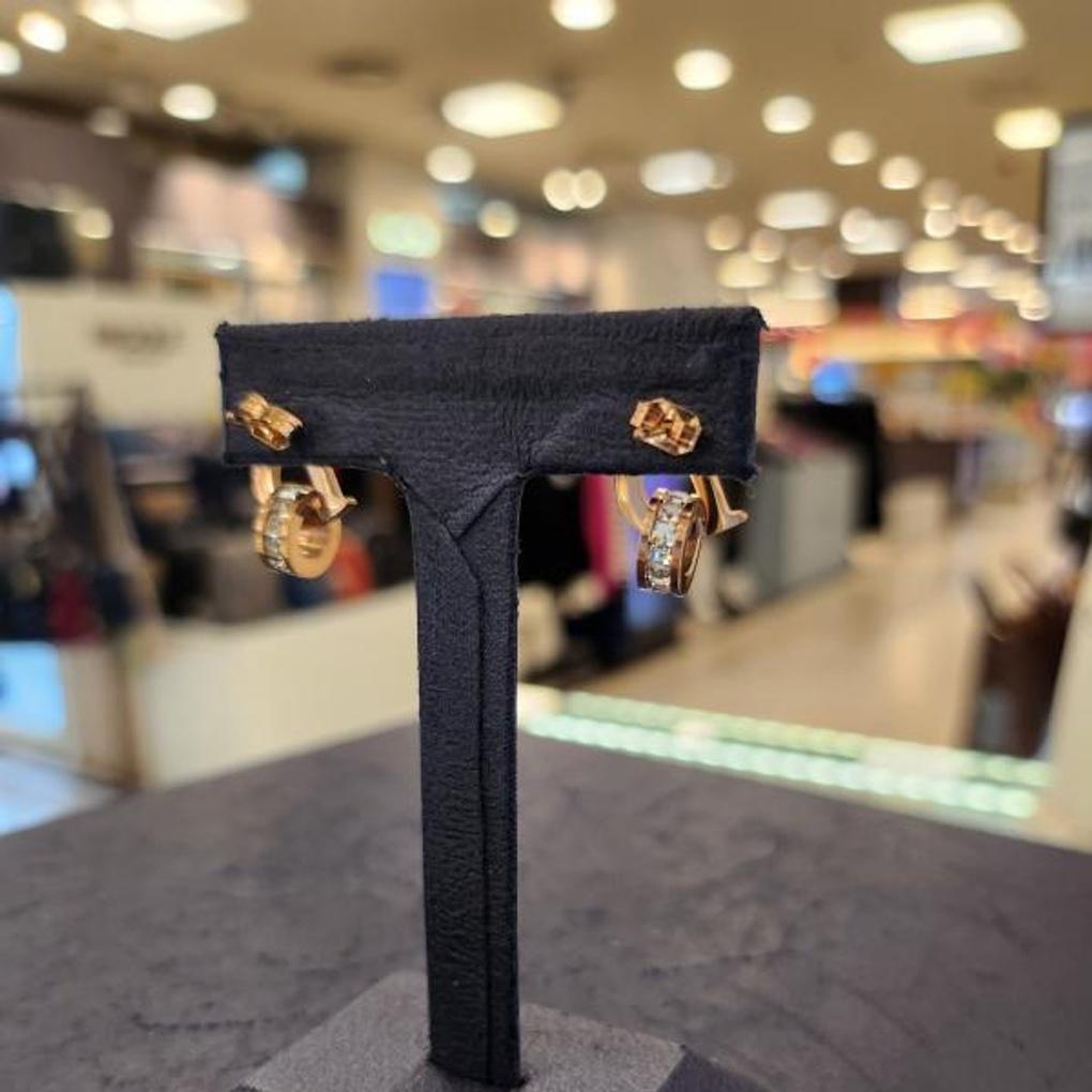 ARTRIA Surgical Steel D-Ring Earrings EWSSESC0018PKF