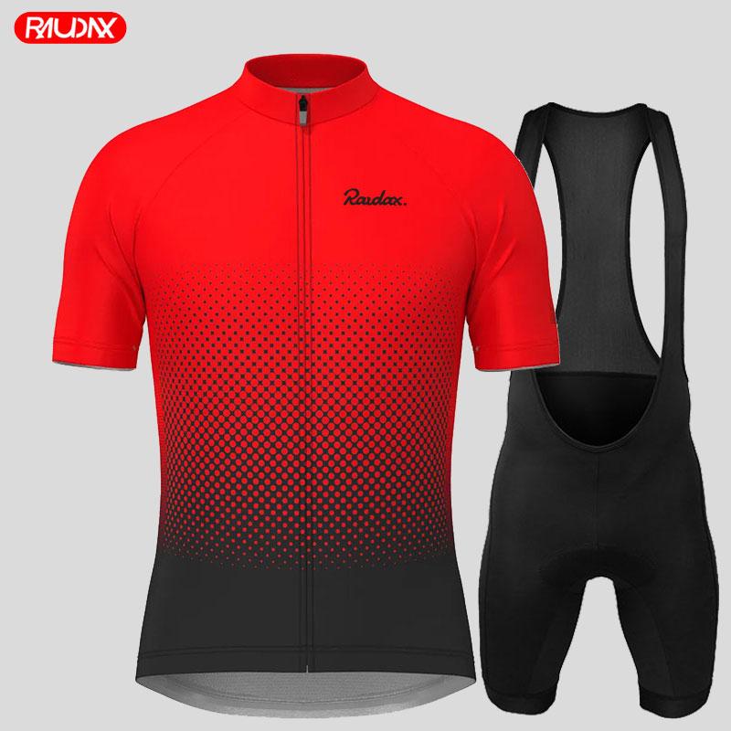 2026 Bicycle Shorts Men's Mountain Bike Sportswear Summer Breathable Full Set Racing Bike Suit Quick Drying Sport Set