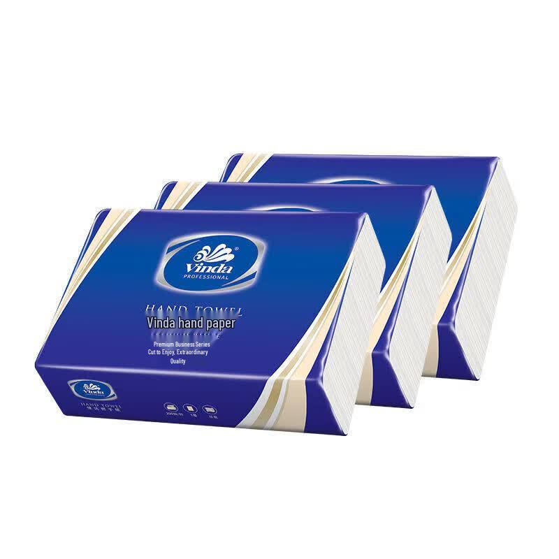 Vinda Thickened 3-Ply Absorbent Hand Towel Paper (20 Packs)