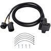 56070 Trailer Wiring Harness Set 7 Foot 7Pin For Vehicle-Side Truck Bed for GMC Sierra1500/2500/3500