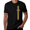 Love Rainbow White Version Tshirt Quick Dry Training Short Sleeve Tee Tshirt