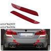 For BMW 528i 528iX 535d 535dX 535i 535iX 550i 550iX M5 (F10) 2011-2017 Rear Bumper Reflector Lamp Lens 63147842955 63147842956