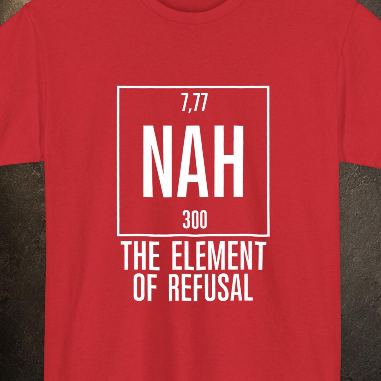 Project Hail Mary NAH Element of Surprise Tee, Funny Chemist Teacher Shirt M