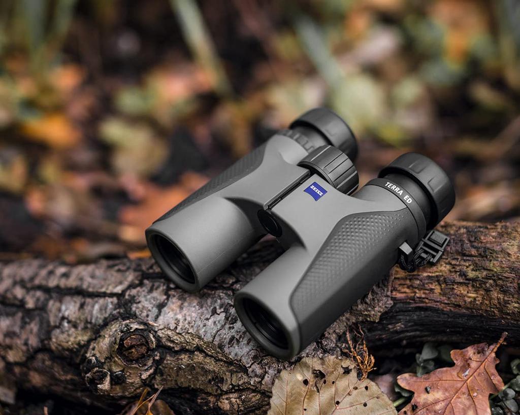 ZEISS Binoculars Terra ED 10x32 Roof Prism Type 10x 32 Aperture ED Lens Tough Lightweight Fully Waterproof Gray 653504 &