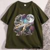 Funny Bearded Dragon T Shirts Casual Cotton Short Sleeve Tshirt Loose Round Neck Oversized Y2k Clothing High Qualty Tees