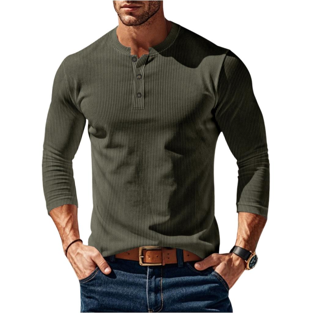 Men Casual Quilted Comfy Streetwear Pullover Lightweight Trendy