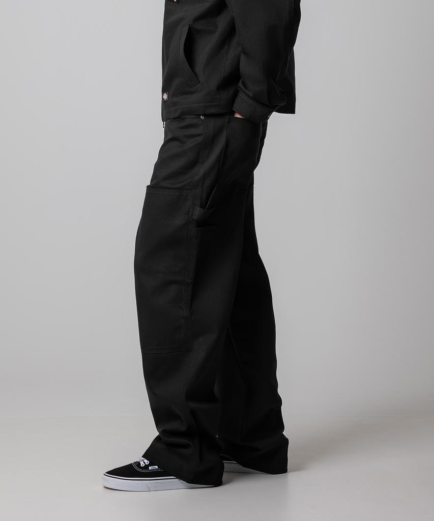 DICKIES Double Knee Carpenter Twill Work Pants Black